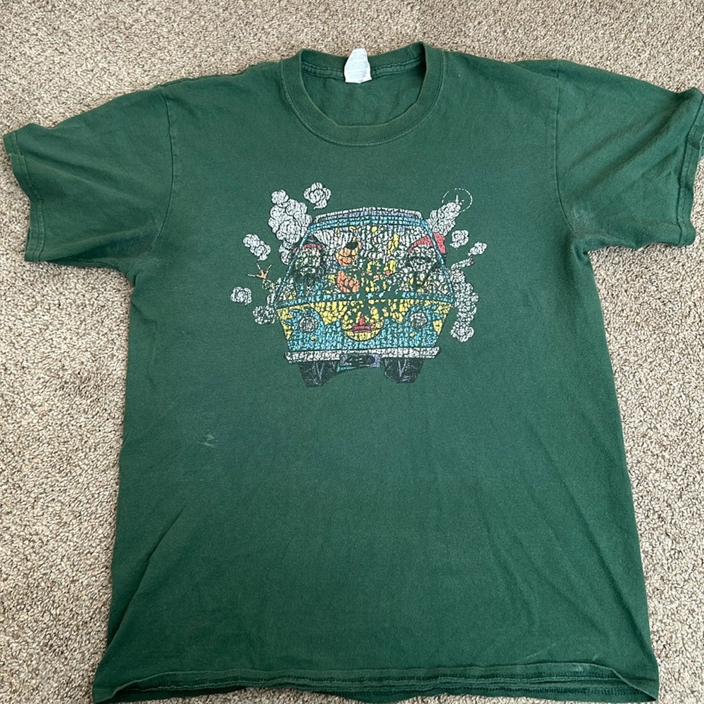 Vintage scooby doo, cheech and Chong up in smoke tee
